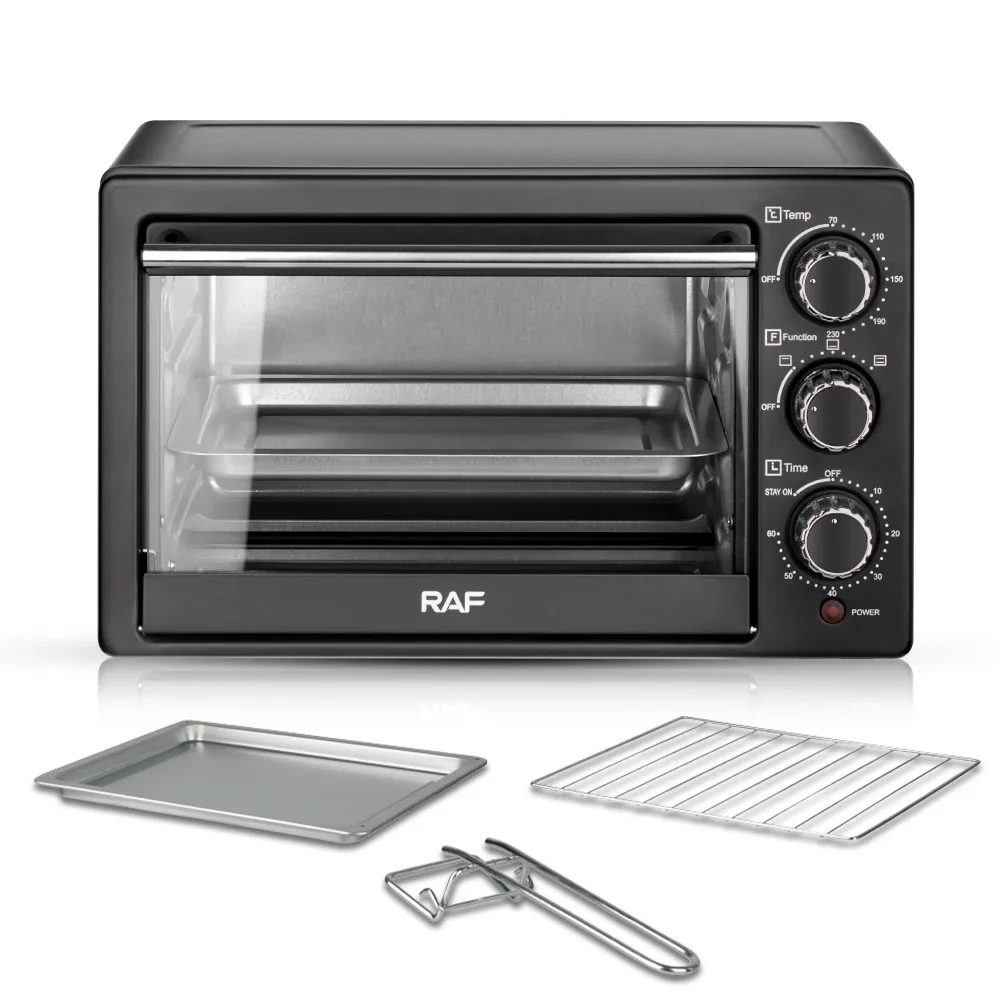 l # Multi-functional Toaster Oven 22L Big Capacity Electric Ovens for Home