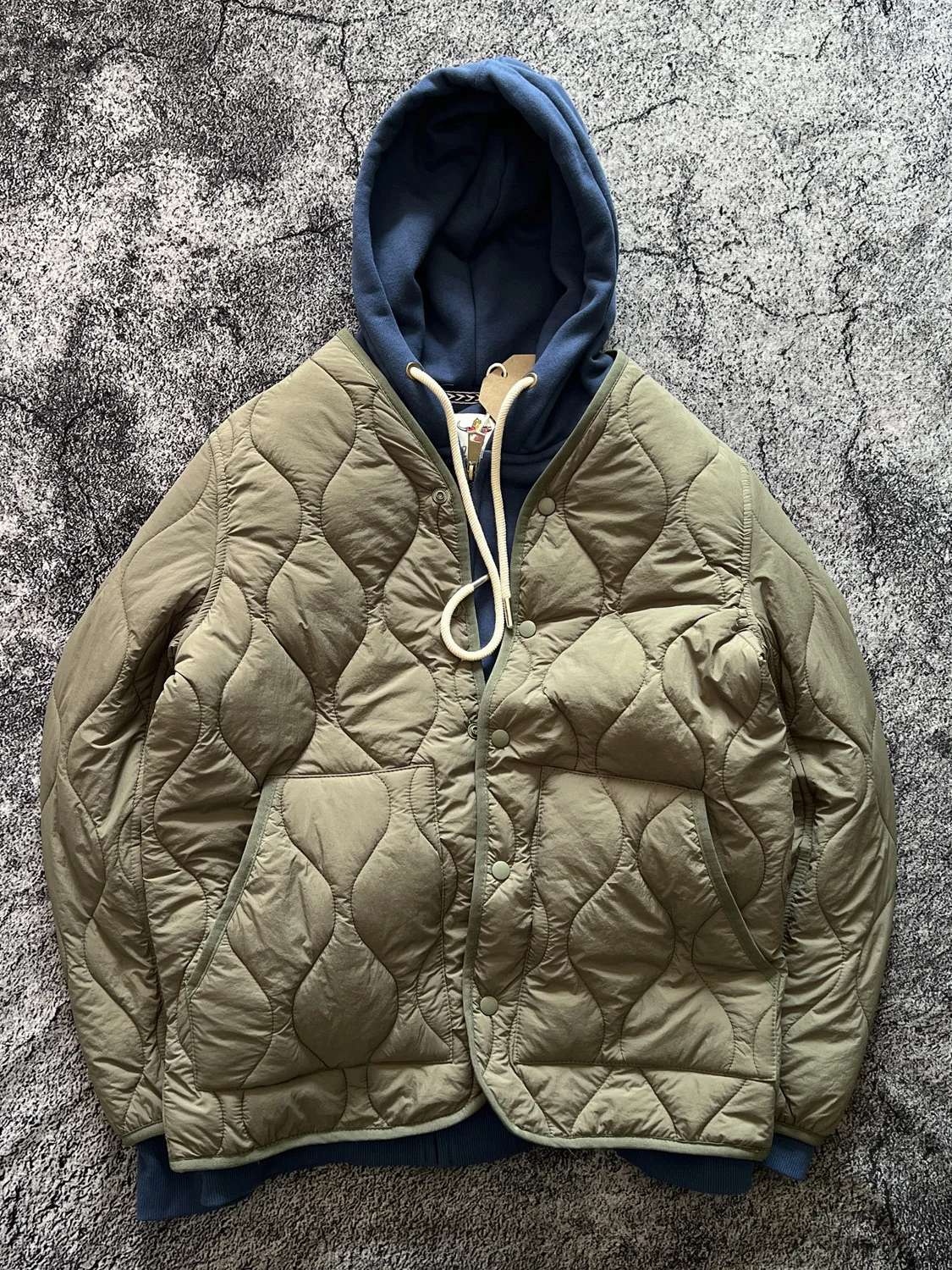 

Легкая стеганая хлопковая куртка без воротника для осени и зимы, теплая верхняя одежда, молодежная повседневная модель, приталенный крой, полиэстер