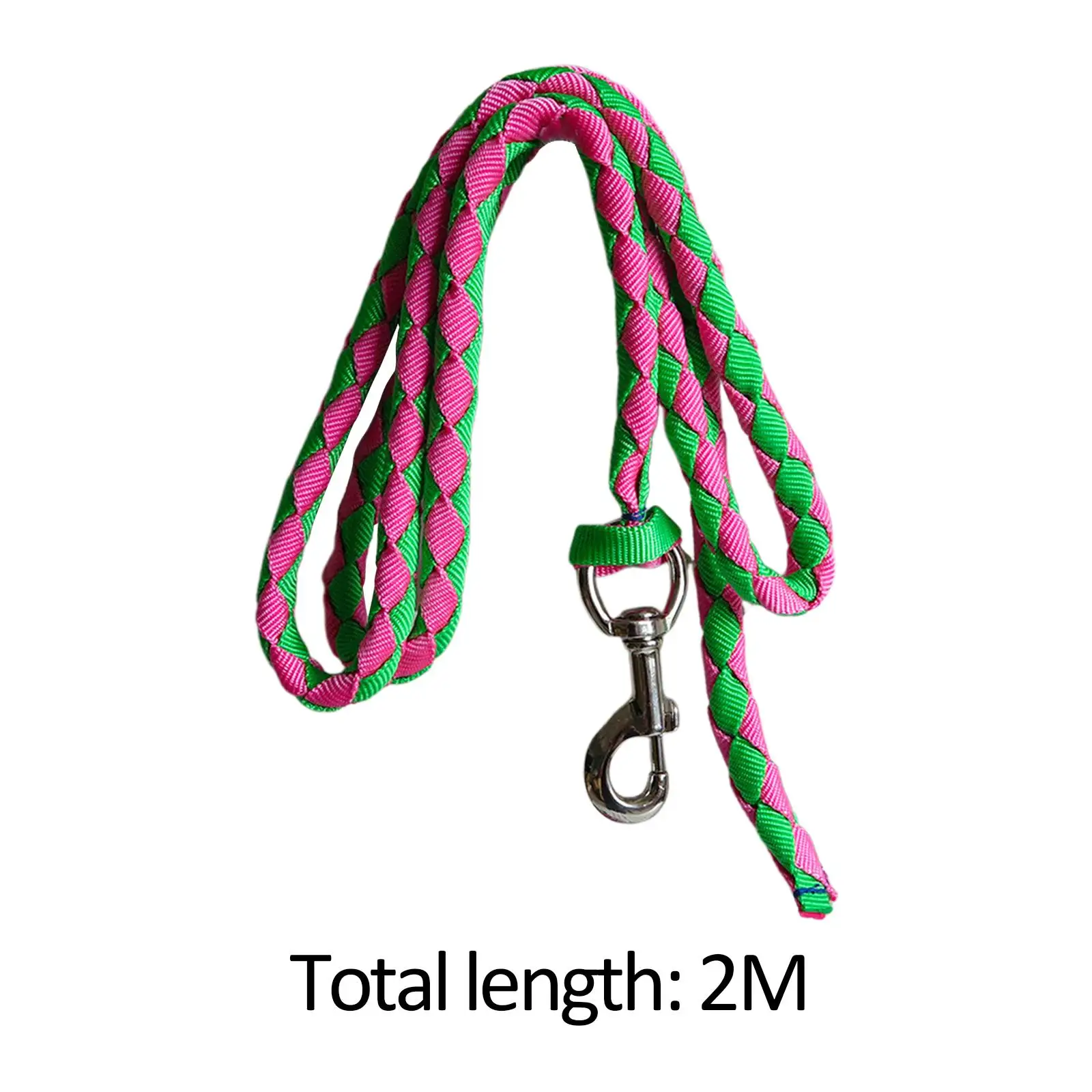 Horse Lead Rope with Bolt Snap, Durable Horse Leash Rope Swivel Buckle, Equestrian Equipment