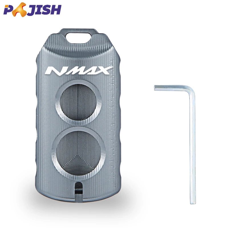 capa-decorativa-externa-modificada-para-motocicletas-nmax-xmax-nmax155-xmax300-estojo-de-chave-de-controle-remoto-em-aluminio-com-logo
