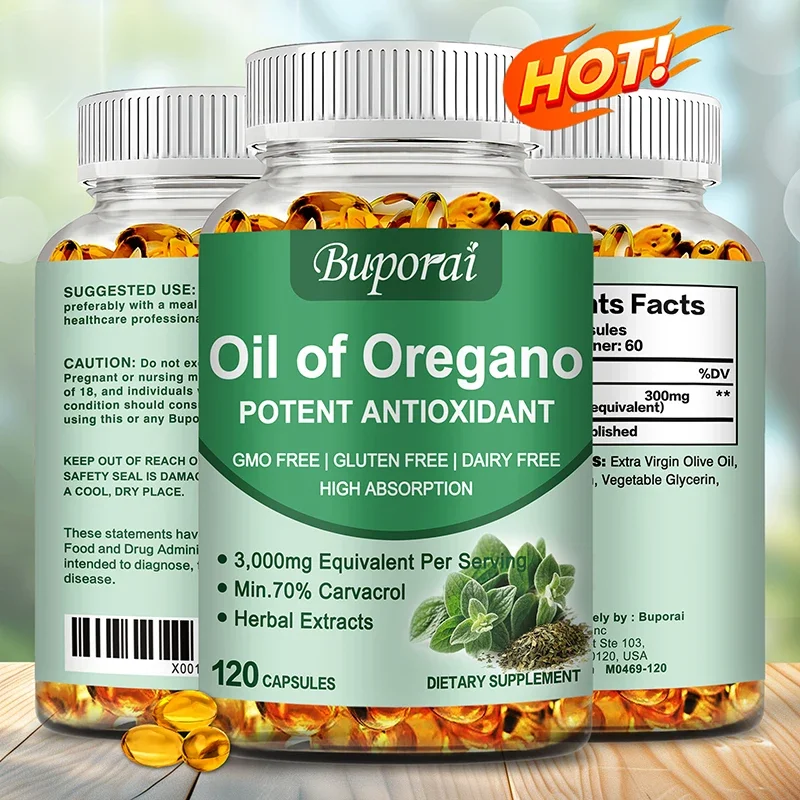 Oil of Oregano - for Digestion, Heart Health, Detoxification and Immune Support