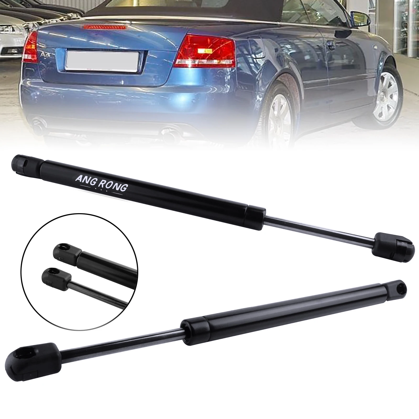 Tailgate Boot Gas Support Struts For 02-09 Audi A4 8H7 8HE B6 B7 Convertible