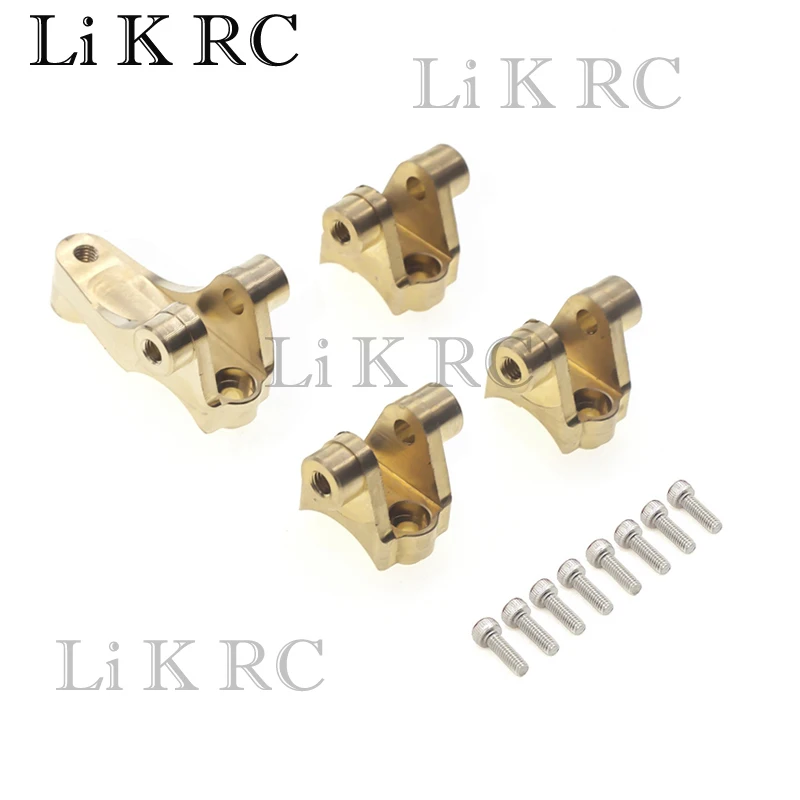 

Brass Front Rear Axle Lower Shock Mount Suspension Links Stand for 1/10 RC Crawler Car Traxxas TRX4 Upgrade Parts