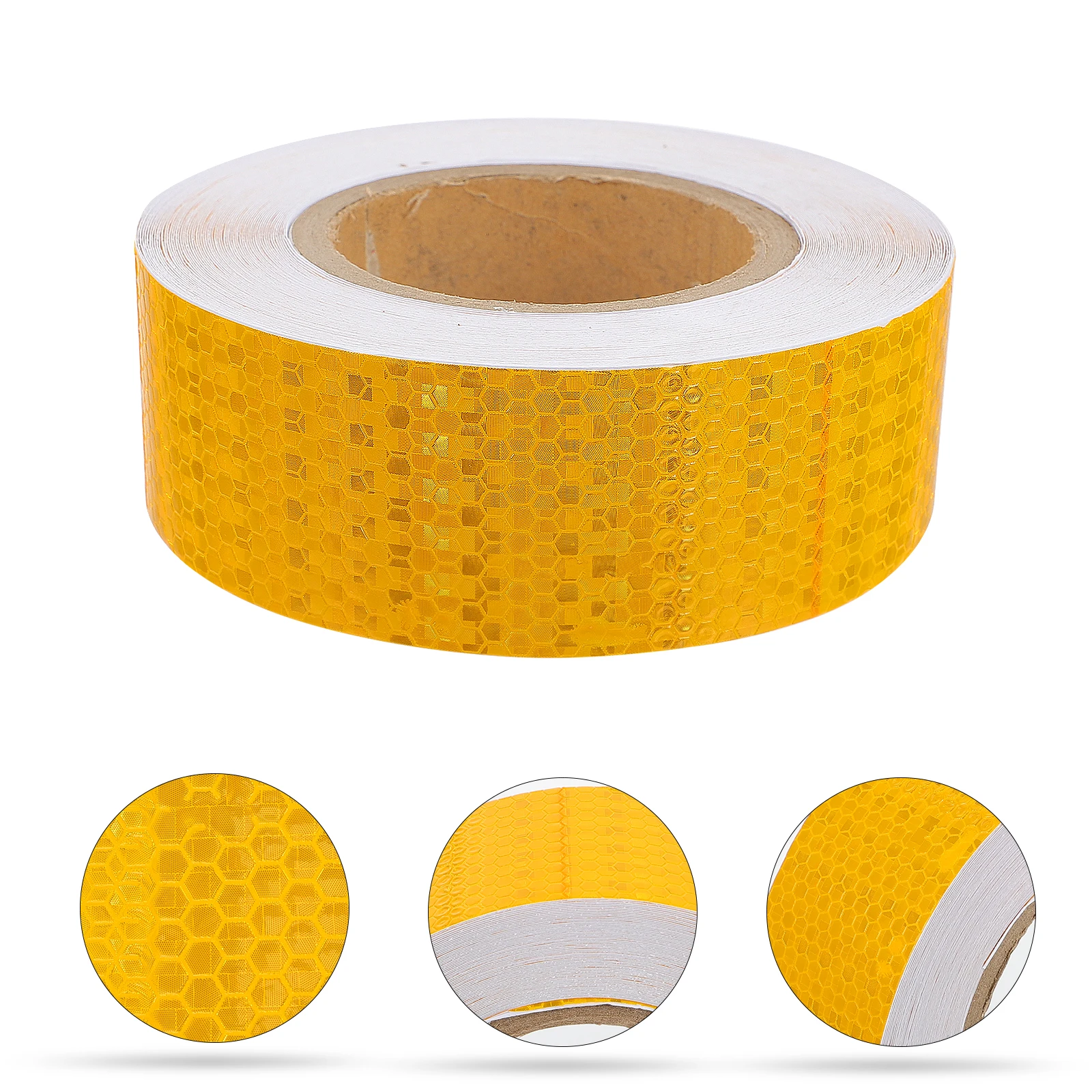 Luminous Reflective Tape Warning Strip Night Fluorescent Safety Indicator Waterproof Weather Resistant Strong Adhesive Long