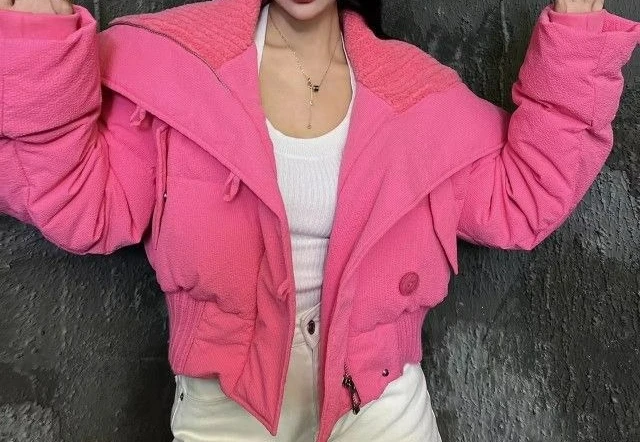 

2025 New Down Cotton Jacket Women's Winter Short Casual Thick Loose Cotton Coat Coat