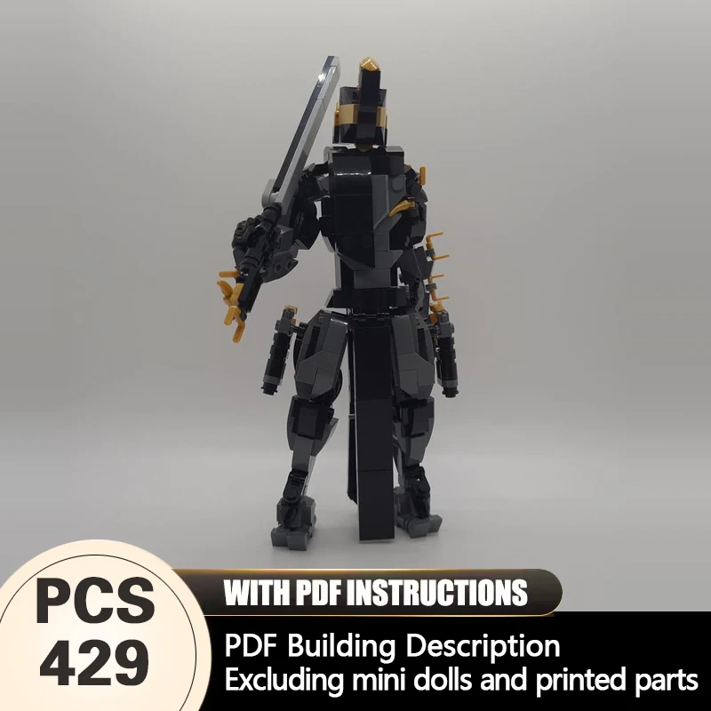 Creative Series Model MOC Building Bricks Sci-Fi Mech Modular Technology Gifts Holiday Assemble Toys Suit Display