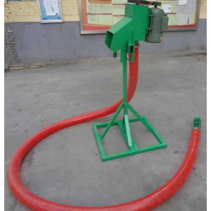 Self-primming Grain Sucking Machine Flexible Screw Conveyor Grain Cement Auger Harga Screw Conveyor