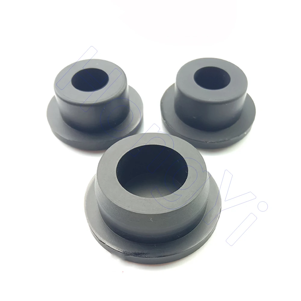 1Pcs 9mm - 201.5mm Black Silicone Rubber Hollow Stopper Plug Sealing Cap Dust Plugs,Inserts Bungs End Cap