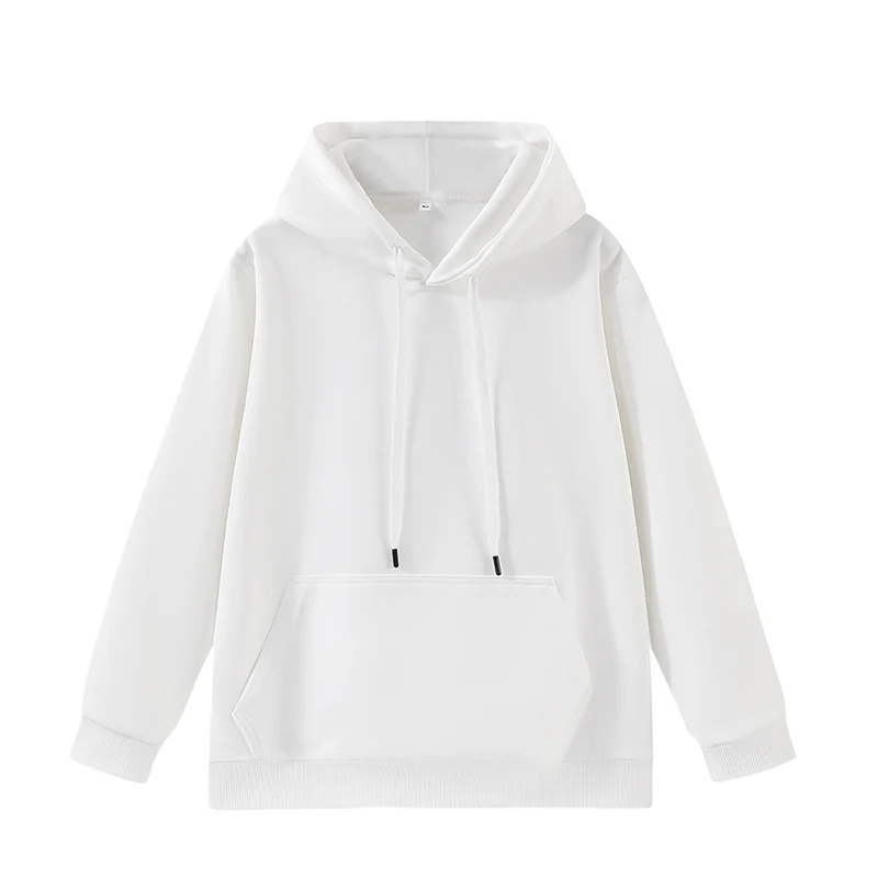 Autumn Winter Basic Classic Hooded Sweatshirt Women Casual Warm Pullover Hoodies Fashion All-Match Texture Sports Clothes Tops