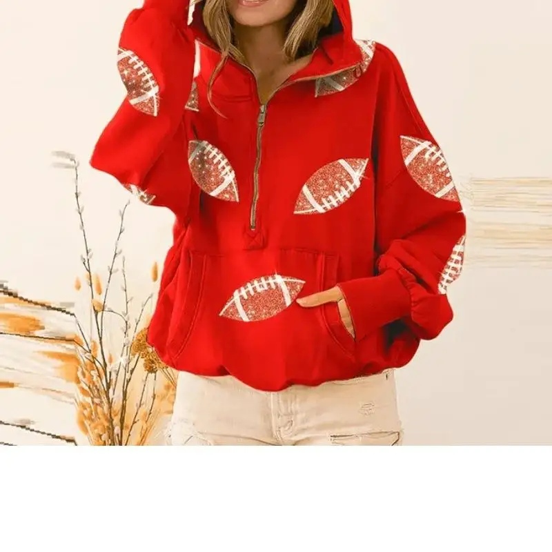 

American Sle Vintage High-End Long Sve Jaet Sweatirt Women's Spring Autumn Thin Loose Outerwear Baseball Clothes