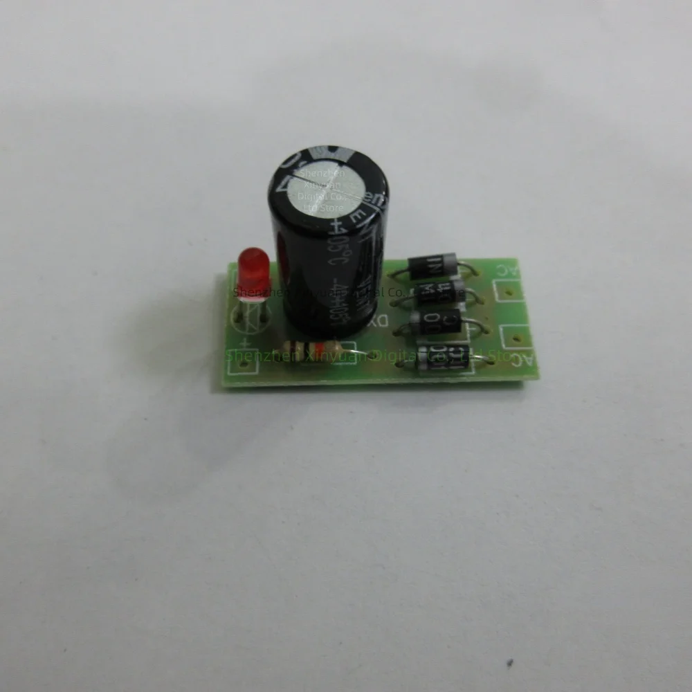 1N4007 Full Bridge Rectifier Filter AC to DC Power Conversion Module 12V 1A - Voltage Converter Circuit Component