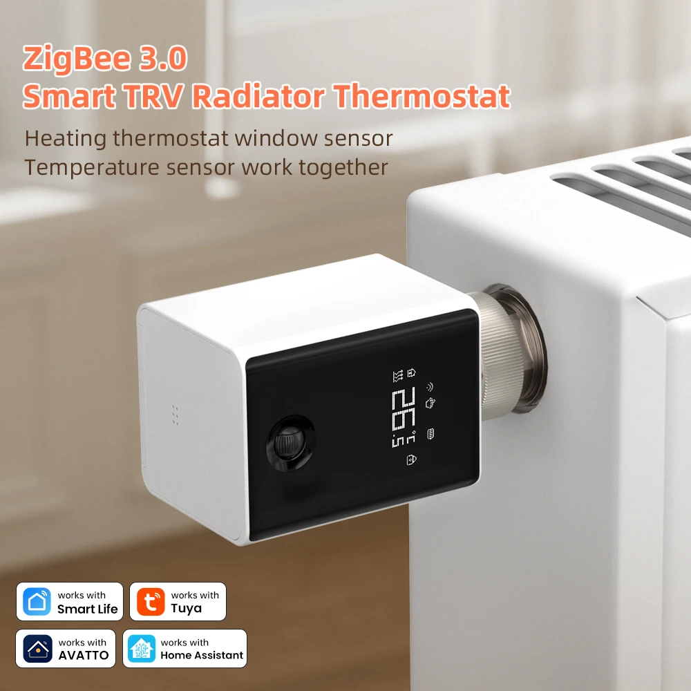 AVATTO ZigBee 3.0 Smart TRV Th - Smart Home Thermostat ulasan dan harga