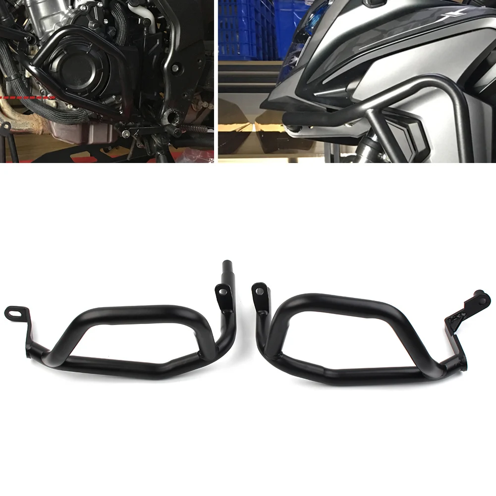 Protection de pare-chocs de moteur de moto droite, protection de barre de protection inférieure pour Honda CB500X, CB 500X, 2019, 2020, 2021, 2022, 2 pièces