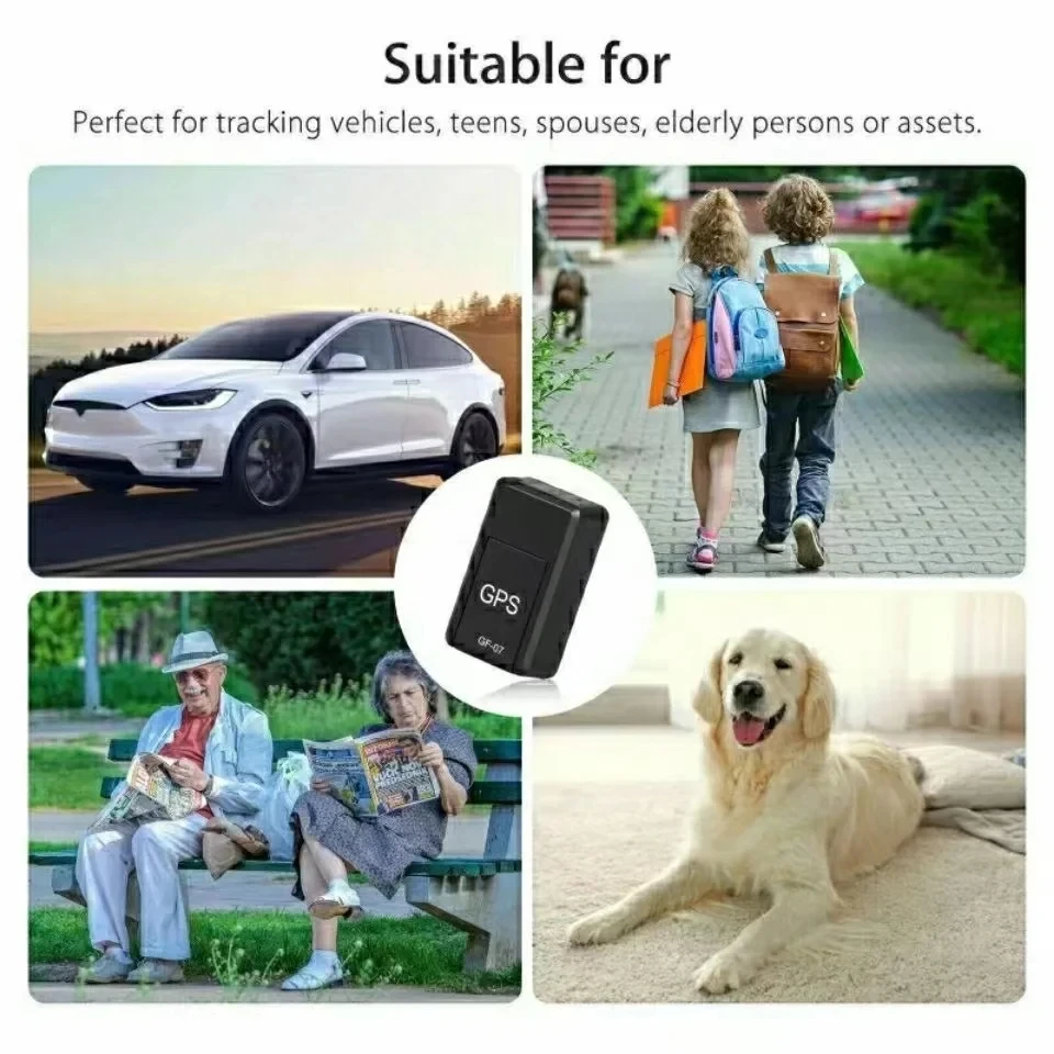 Micro Magnetic GPS Tracker, Vehicle Motorcycle Real-time Anti-theft Tracking Monitor, Personal Anti Loss Positioning Mini GPS