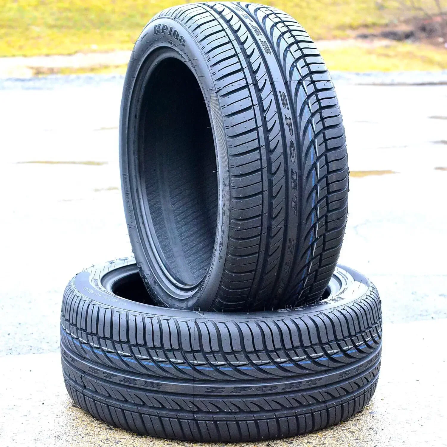 Pneus radiaux performants-215/55R17 215/55ZR17 215/55/17 215/55-17 Plage de charge 98 W XL 4 plis BSW paroi latérale noire UTQG 380AA....