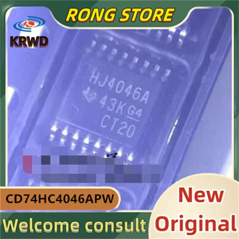 

(10 шт.) HJ4046A CD74HC4046APWR CD74HC4046APW 74HC4046A TSSOP16 новый и оригинальный чип IC