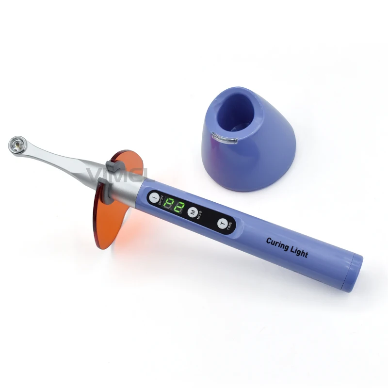 1Second Cordless Curing Light 4 Modes 360 Degree Rotatable Head High Intensity Light Cure Lamp dent al Equipment