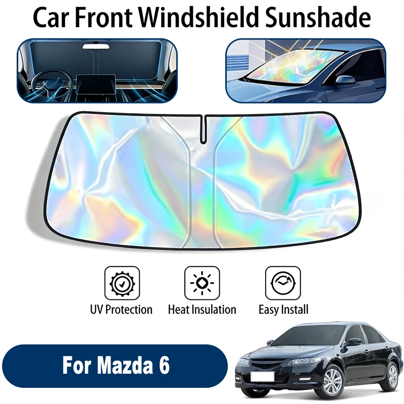 

Windshield Sun Shade For Mazda 6 Foldable UV Reflective Front Window Sun Protection Cover Accessories