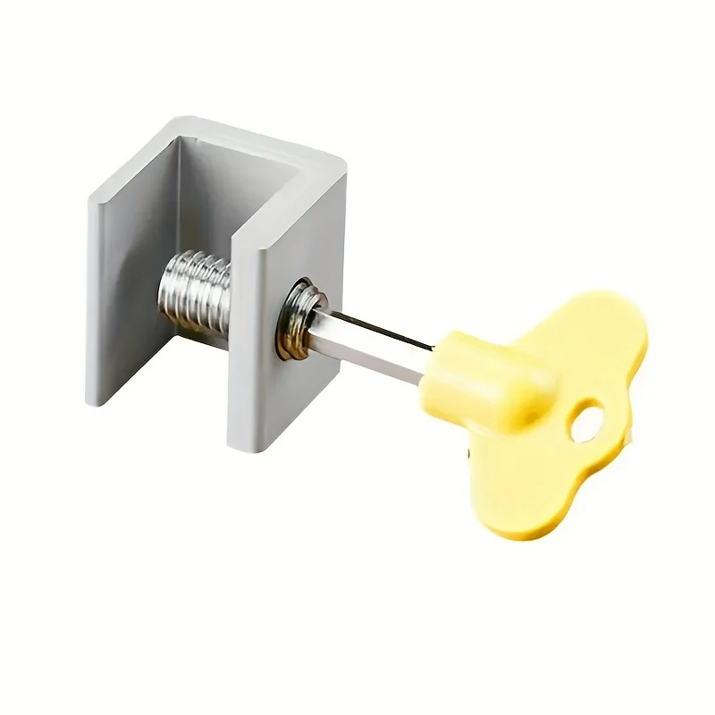 Sliding Sash Stopper Cabinet Locks Straps Doors Security Anti-theft Lock Window Sliding Door Baby Kids Child Safety Doors Lock image 6