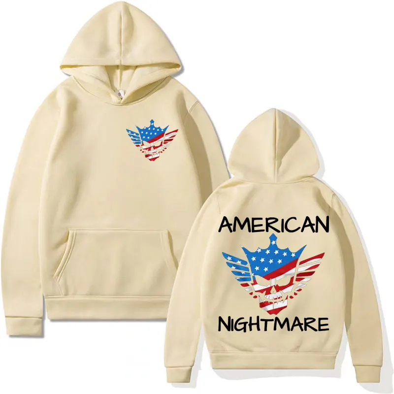 American Nightmare Cody Rhodes Logo Graphic Hoodie Men Women Casual Long Sleeve Sweatshirt Fashion Classic Oversized Hoodies Y2k