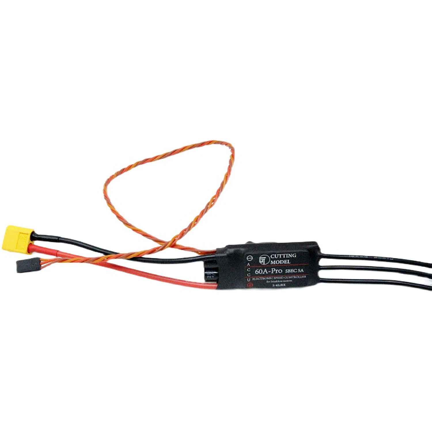 

CUT Spare Model One-way 60A Brushless ESC for 5055 Pump 1/12 1/14 Hydraulic RC Excavator Dozer Loader Car Trucks Part TH20671