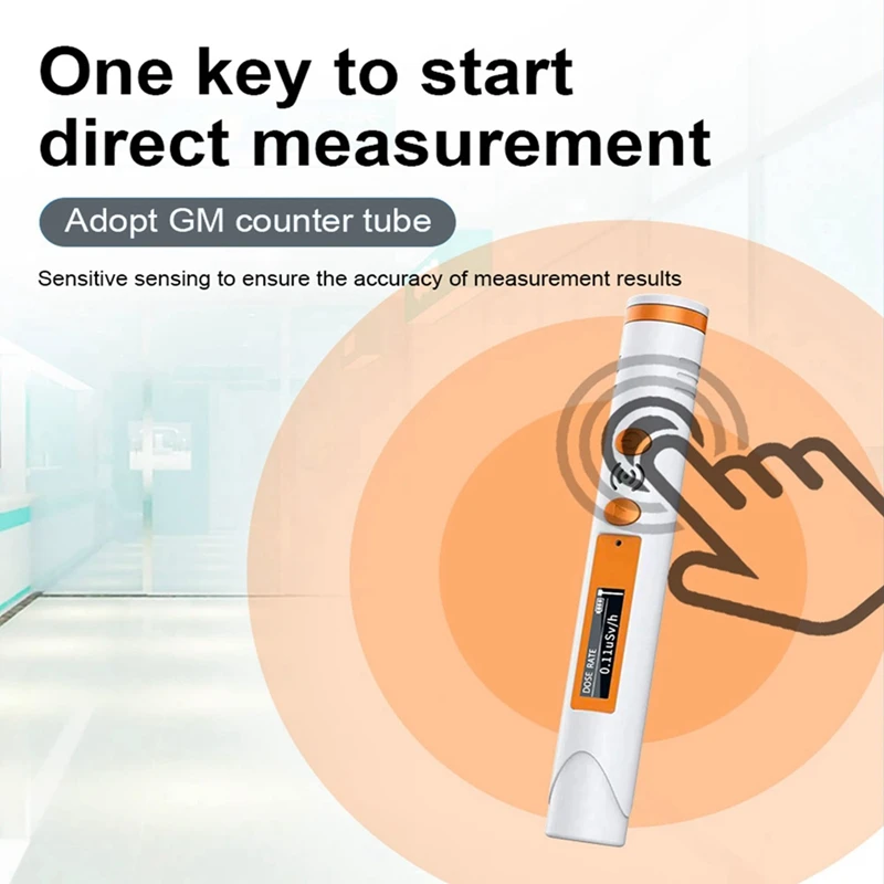 

Personal Radiation Detector Nuclear Dosimeter Emf Radiation Meter Micro-Beta Gamma X Ray Radiation Monitor