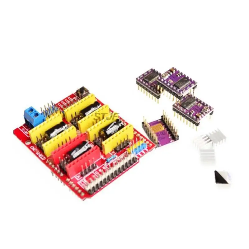 Escudo CNC para grabador V3.0 + controladores de Motor paso a paso A4988 DRV8825 para UNO R3 para Arduino