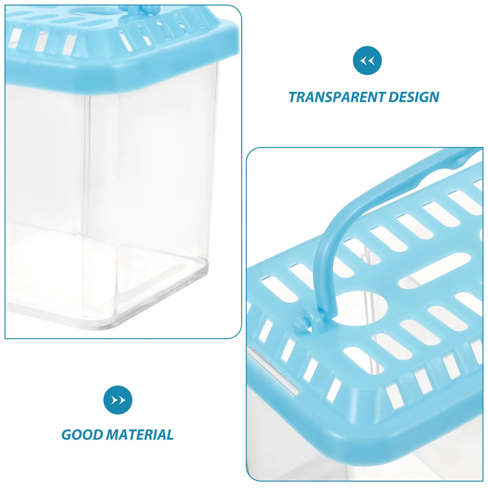 

Transparent Breeding Box 3 Compartments Isolation Tank For Small Fish Shrimp Goldfish Aquarium Divider Plastic Hatchery