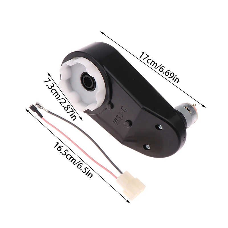 محرك كهربائي RS390 عالي السرعة، لسيارة الأطفال، 6 فولت/12 فولت، 15000-20000 دورة في الدقيقة