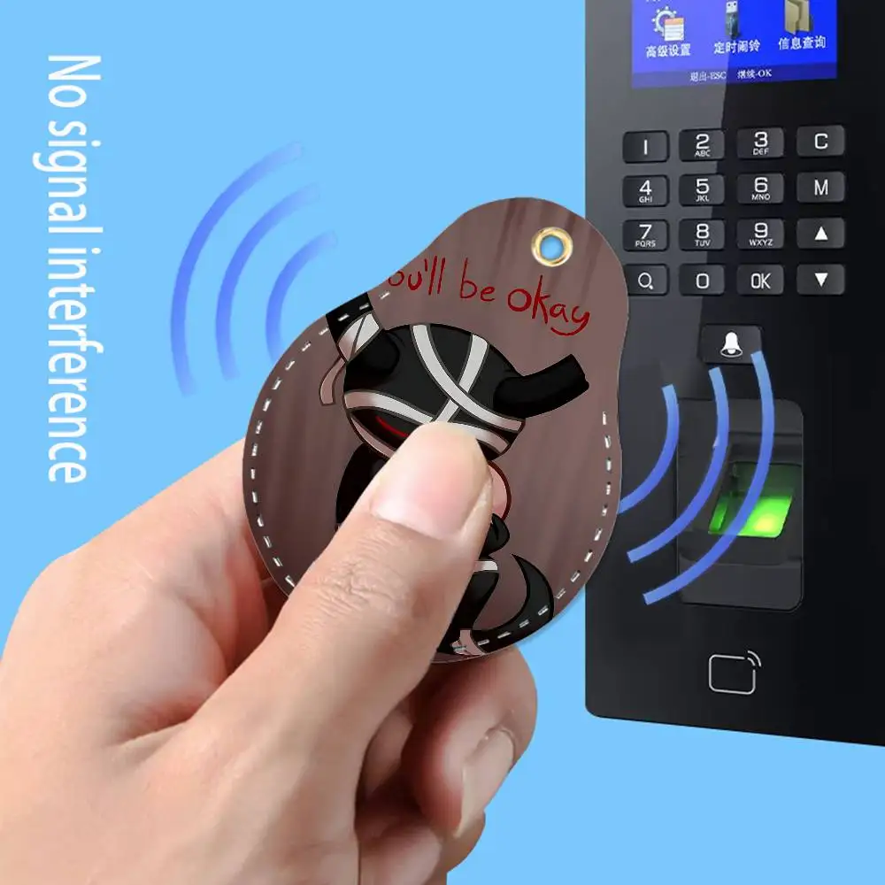 Cool The B-Binding of I-Isaac Protective Case For Apple AirTag/Access Card Holder/Pet Anti-Loss Tracking Device