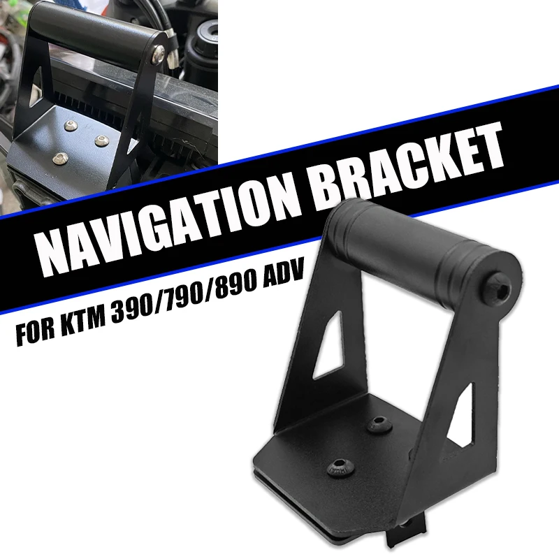 

Кронштейн GPS-навигационной пластины для KTM 390 790 ADV R 890 Adventure S 2020-2023, держатель для мобильного телефона, подставка