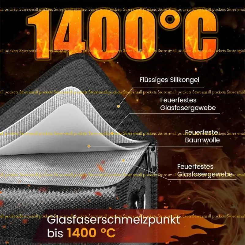 R1WD مقاوم للماء مقاومة للحريق حقيبة التخزين دراجة كهربائية بطارية السلامة حقيبة سعة كبيرة للصدمات حمل #4