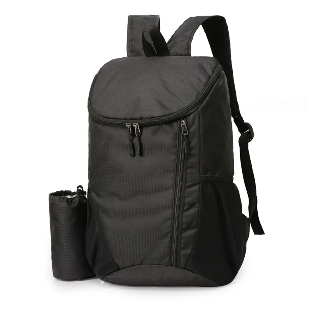 Backpack Sports Bag Wear-resistant 160g Burden Reducing Comfortable Folding Large Capacity Outdoor Polyester Portable