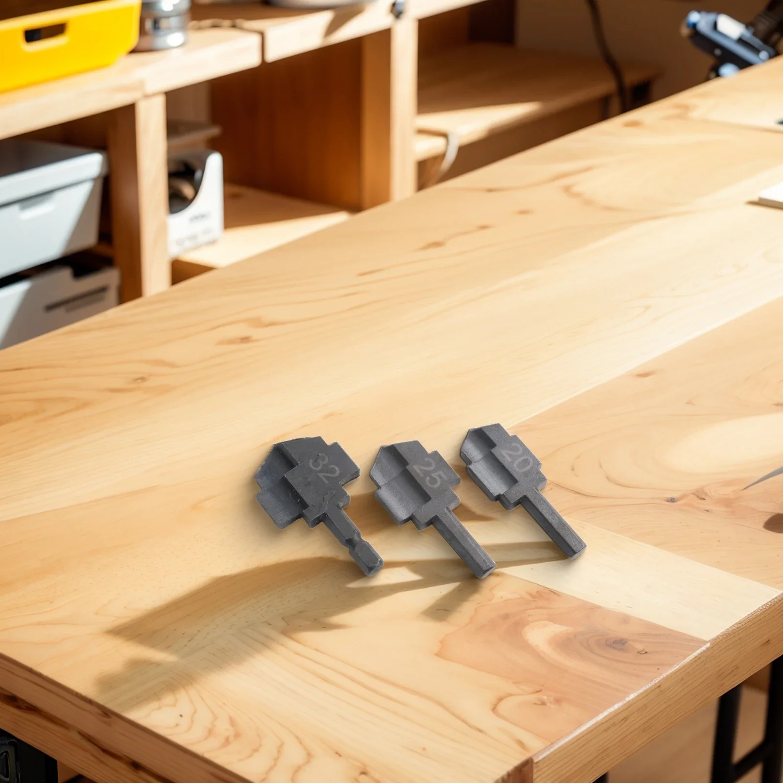 3pcs 20/25/32mm PPR Lifting Stepped Drill Bit Hexagon Shank Water Pipe Connection Tool For Plumber Water Pipe Puncher Drill Bit