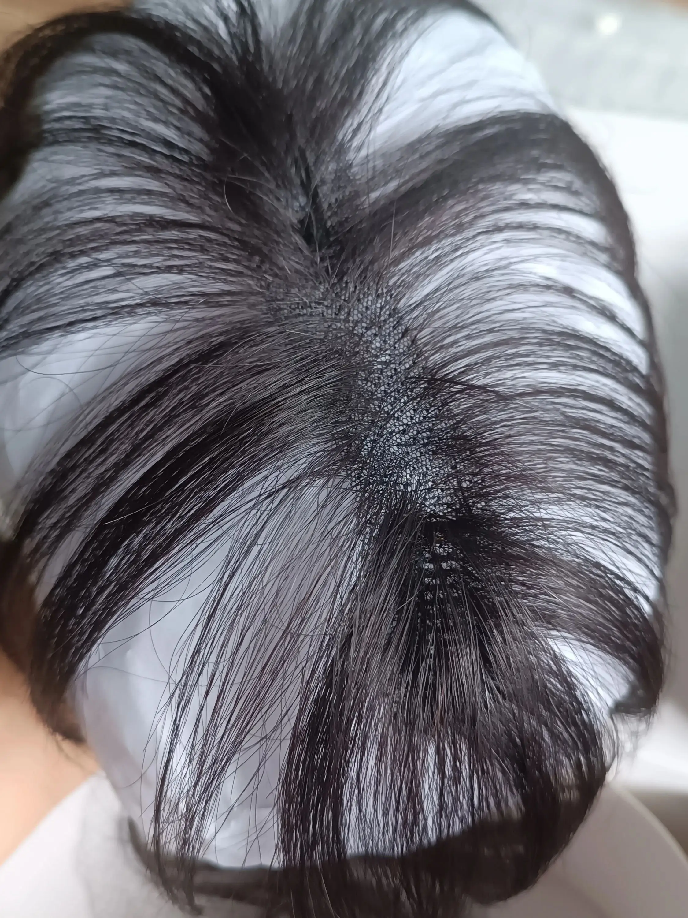 100% virgin clip in hair, factory wholesale price, used for bangs, hairlines, sparse hair, easy disassembly