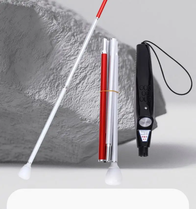 

Ultrasonic Electronic Voice Blind Guide Cane Intelligent Obstacle Avoidance Walking Stick Blind People Supplies Guide Cane