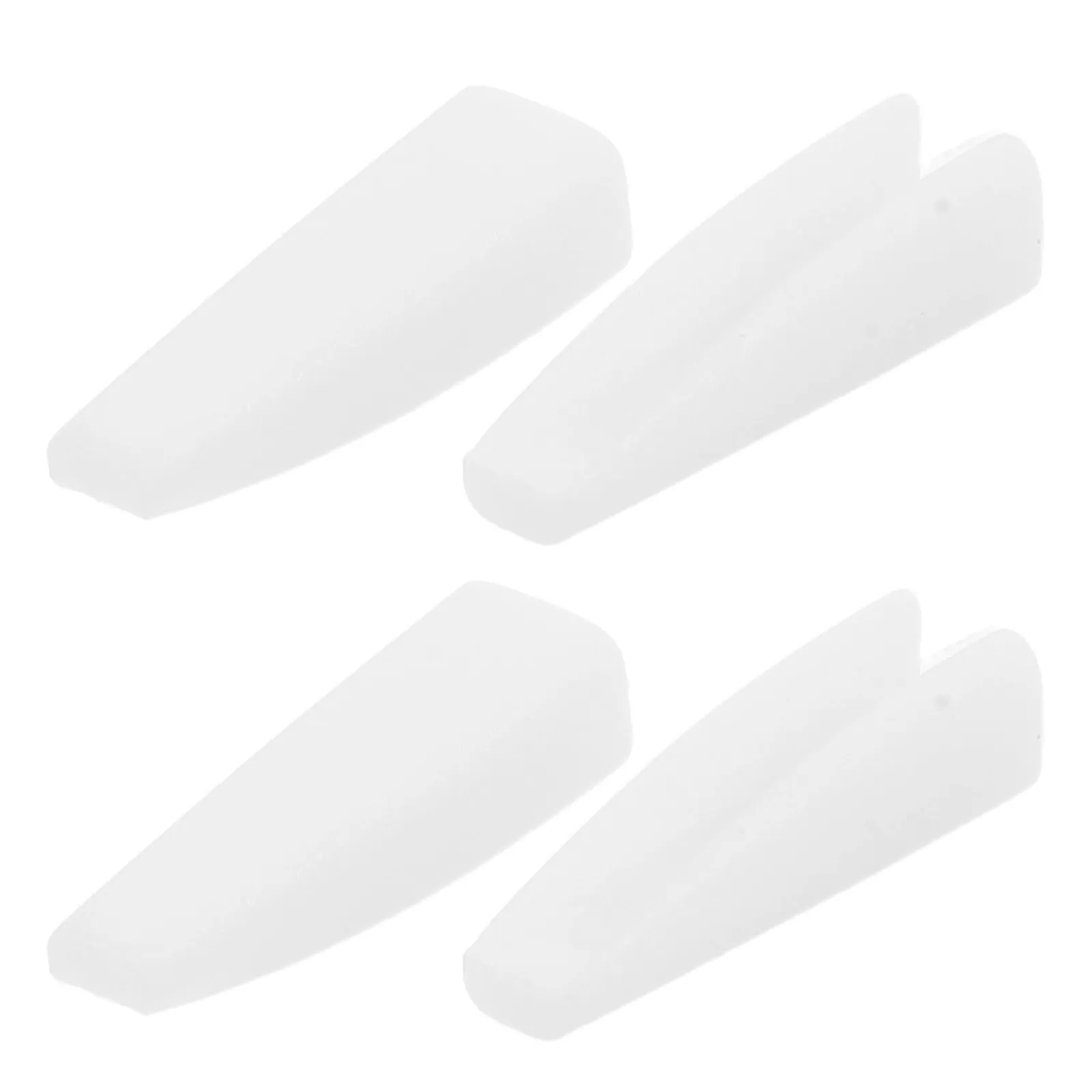 2Pairs Eyeglass Frame Repair Tool Plier Tips Plastic Protector Covers Scratch Proof Non Slip Jaw Grip Replacement for Optical