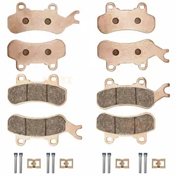 Front & Rear Brake Pads Sintered for Can Am Maverick X3 Sport/Trail 800/1000 2017-2021 Defender 6x6/Max/Pro 715900379 715900380