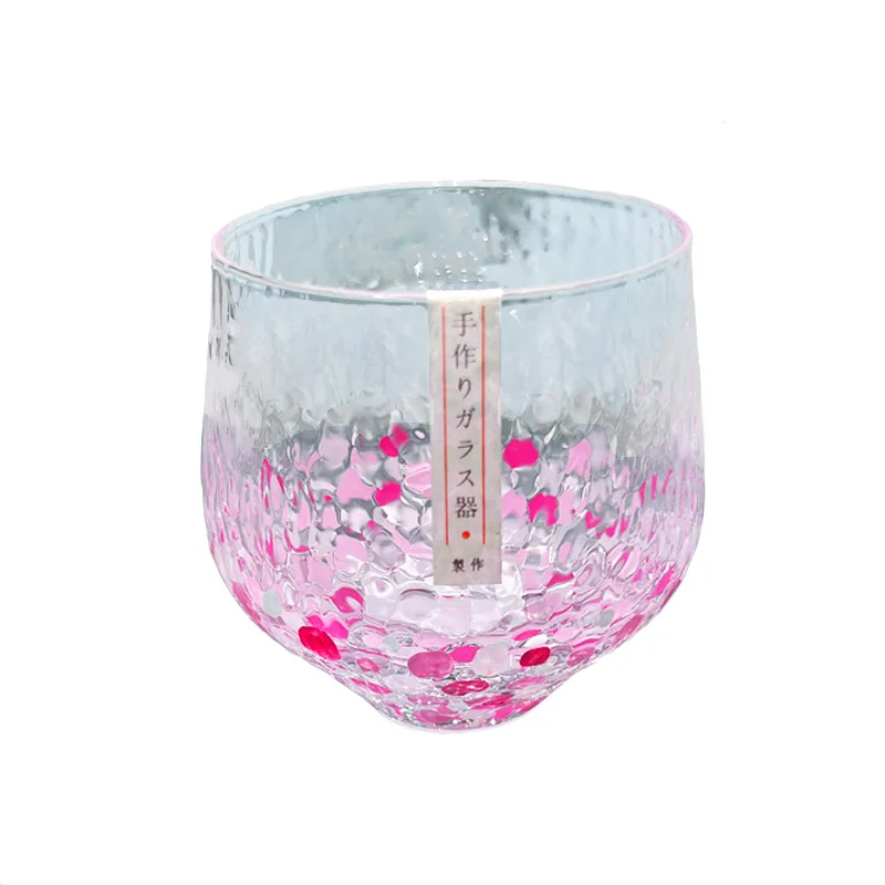 

LTT hand-painted colored star glass water glass hammer whiskey glass