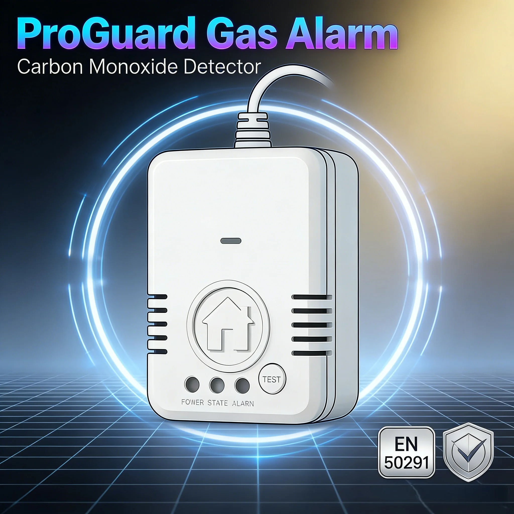

Professional Gas Leak Alarm 85dB 30s Response Natural Gas LPG Methane Detector For Home Safety Areas