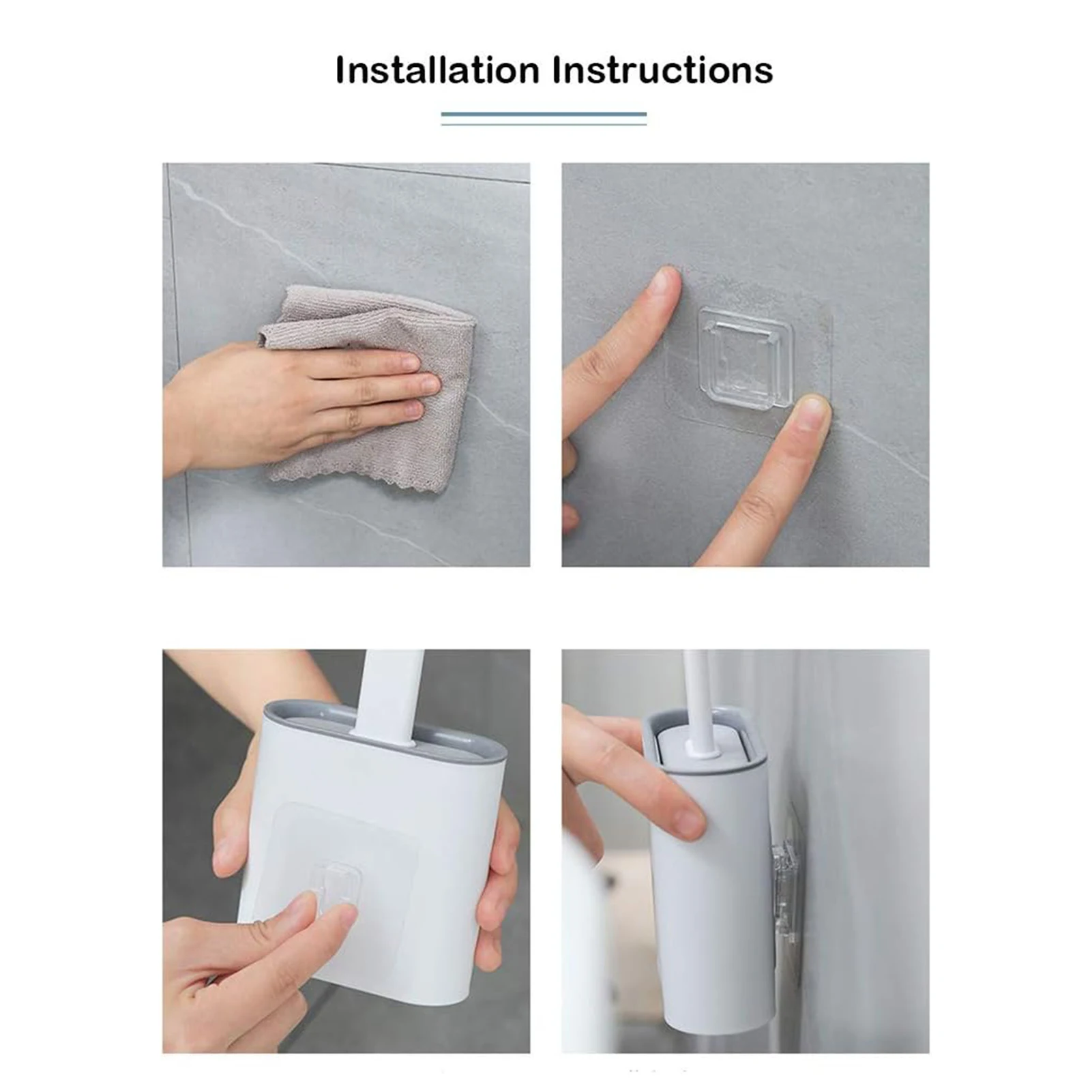 Deep Cleaning Toilet brush Soft Bristles Long Handle Silicone Toilet Bowl Brushes for Home Dormitory Bathroom Accessories 1-5pcs view 3