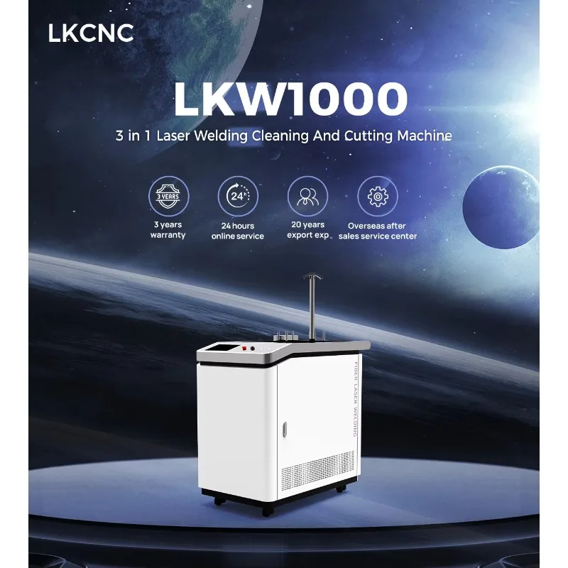 [Meistverkauft] 3-in-1-Hand-Faserstrahl-Schweißreinigungs-Schneidemaschine für Metall mit hohem Wirkungsgrad