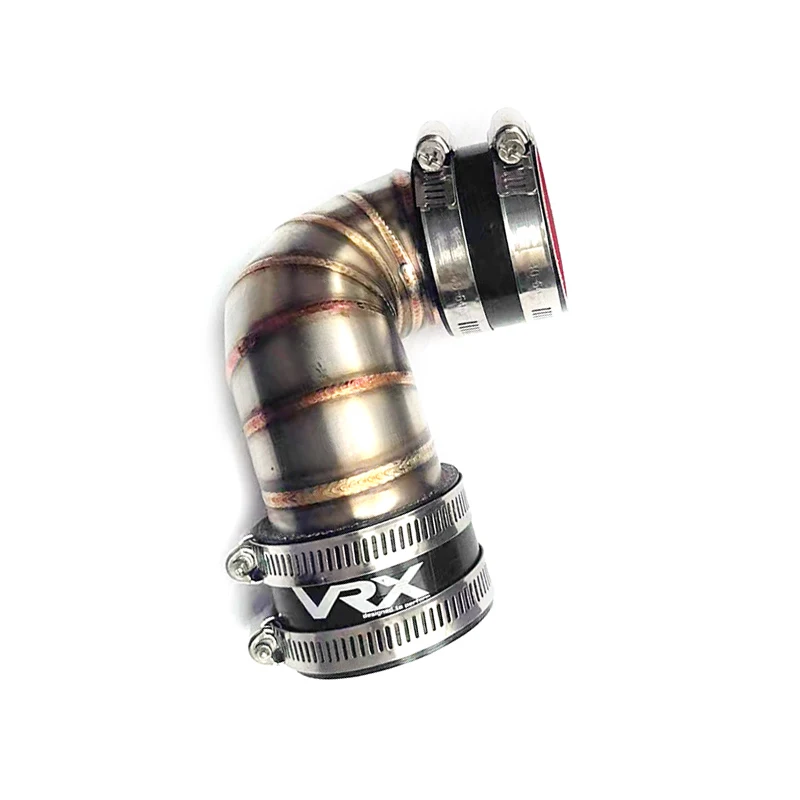 أنبوب عادم من الفولاذ المقاوم للصدأ لفيسبا ، ملحقات الدراجات النارية ، أنبوب وصلة لـ GTV300 ، GTS200 ، GTS250 ، GTS300 ، GTS ، جناج ، يهو ، يهو ، ، ، من-20 ، #5