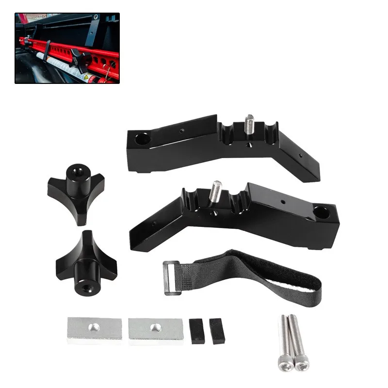 Jack Bed Mount,High Lift Jack Mount Aluminium Alloy Car Jack Mounting Bracket For Toyota Tacoma 2005-2022