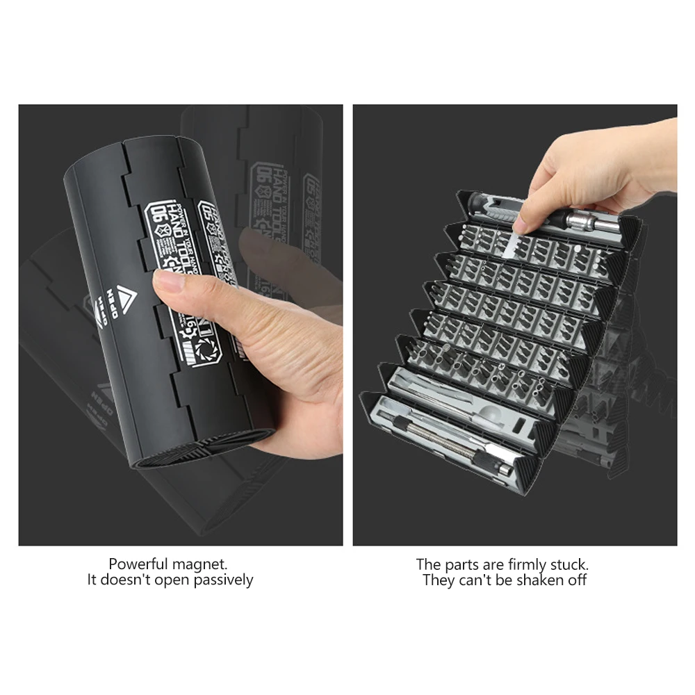 Precision Screwdriver Kit 120pcs CRV Strong Magnetic Bits Screw Driver para Repair Phone Watch Computer Screwdriver Service Tools