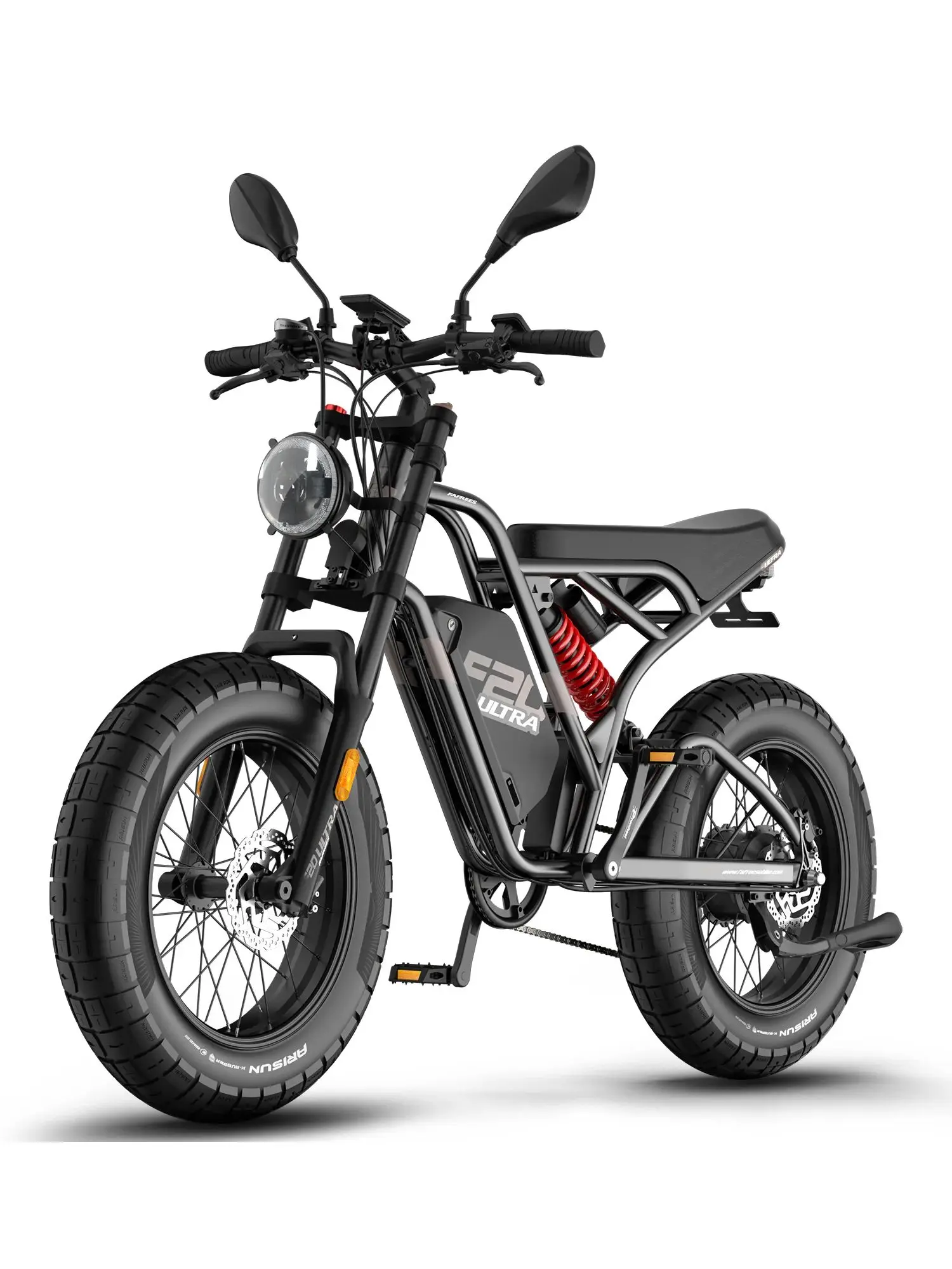 AliExpress FAFREES F20 ULTRA Adult electric bike 750W City ebike Battery: 48v25Ah E-bike 20 inches fat tire E-Mountain bike