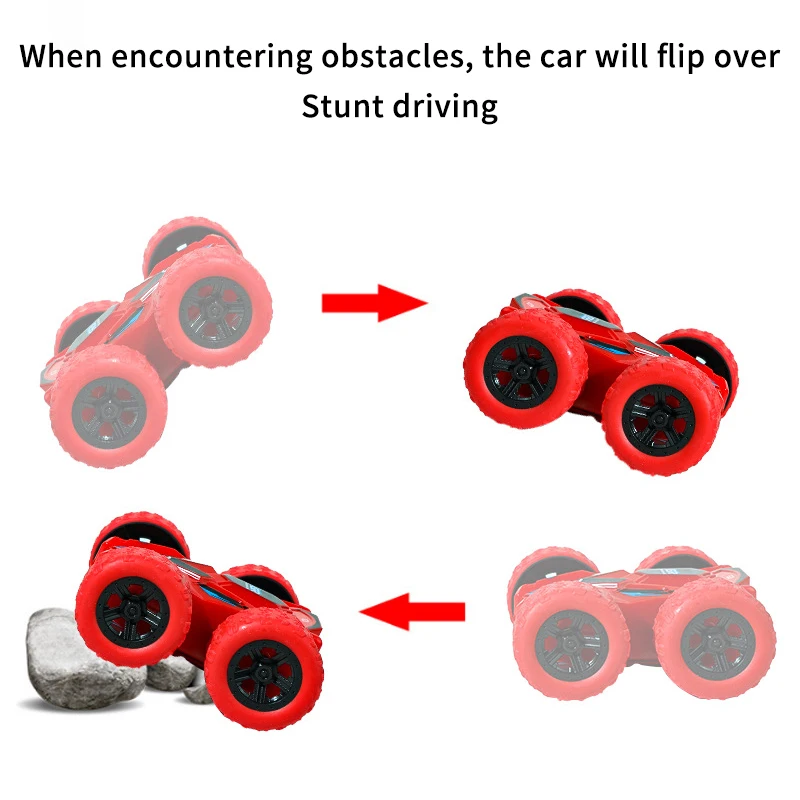 Double Side Inertia Pull Back Car Toy Anti fall Shatter Proof Safety Vehicle Model For Boys Girls