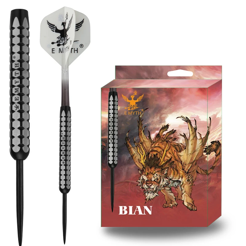 

Дротики EMYTH BIAN: 90% вольфрам, профессиональные, 22г/24г стальные и 21г/23г мягкие, с превосходным захватом для точного контроля