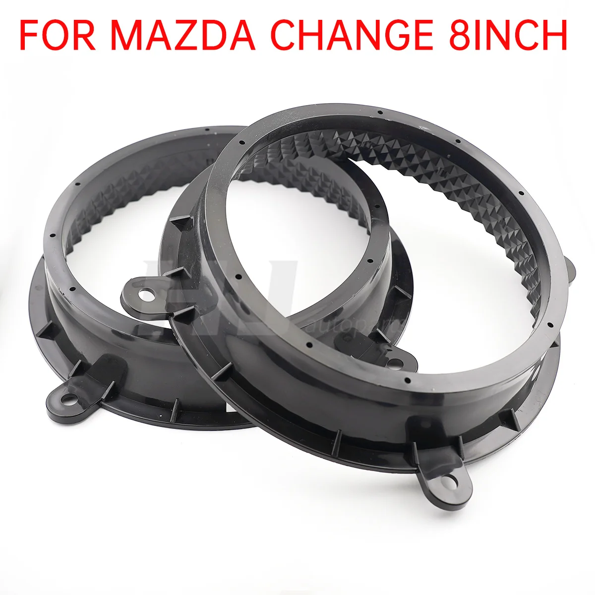 2pcs Audio Modification 8 Inch Speaker Pad Washer Mid Sub Woofer Bracket Adapter Mount for Mazda Atez Ankesaila CX-4 CX-5 CX7