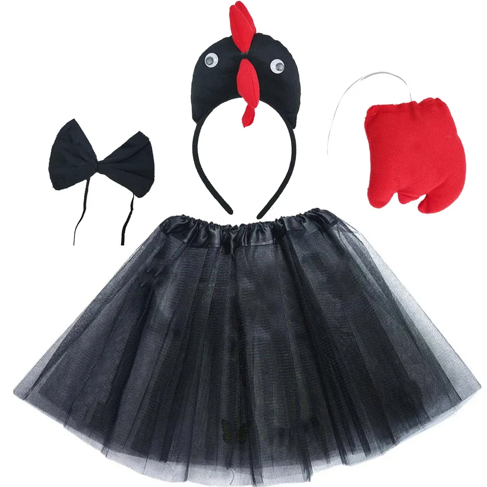 Jupe Jetable en Forme d'Animal pour Femme et Enfant, Bandeau de Sauna, Coq, Canard, ixd'Anniversaire, Costume d'Halloween, Cosplay